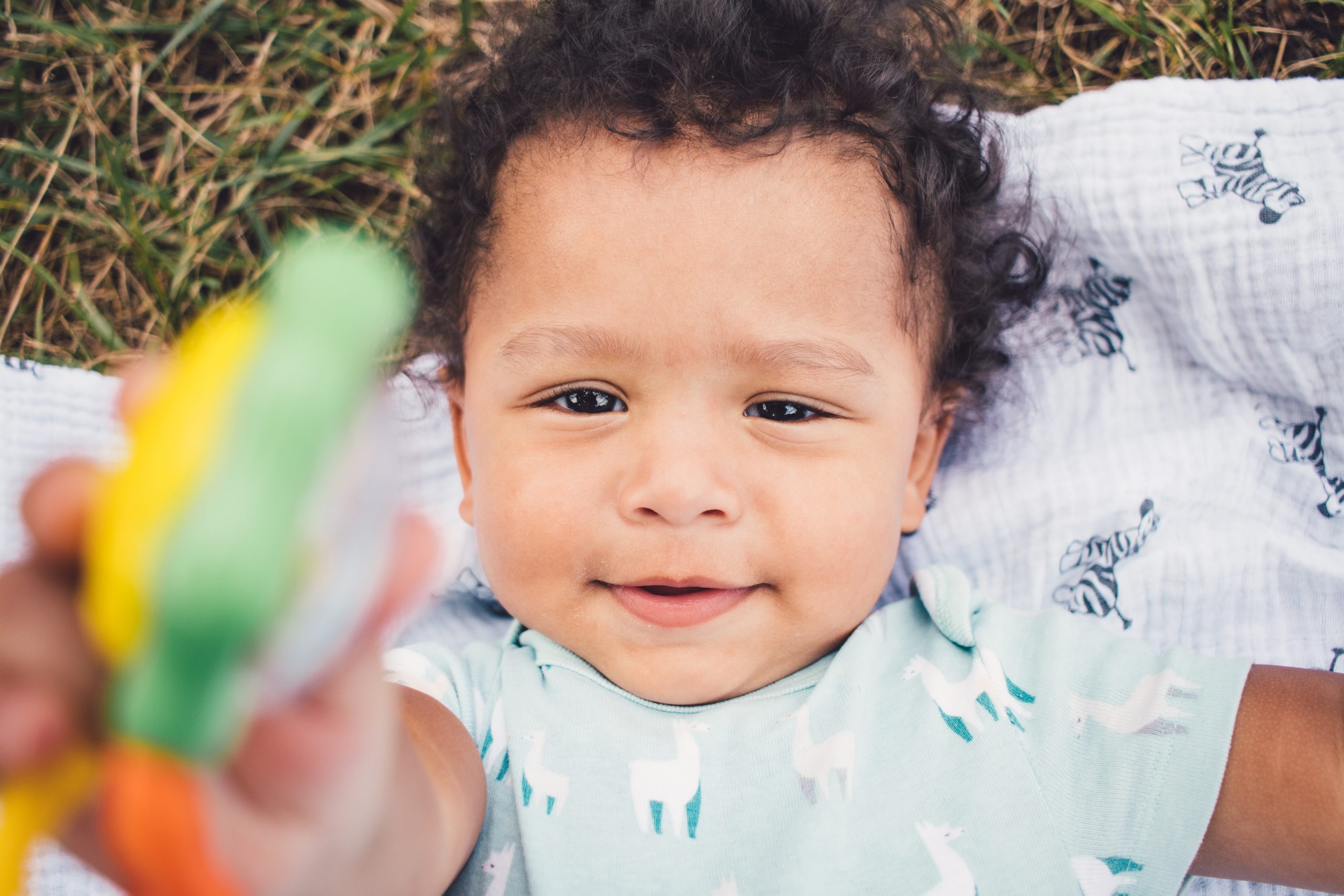 wat ziet een baby